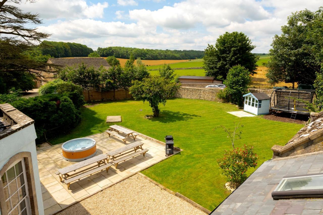 Cotswold Manor House - Country House Retreat With Hot Tub, Ideal For Large Groups Petty France Exterior photo